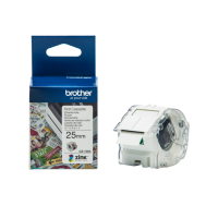 Brother CZ-1004 25mm x 5m pilnkrāsu uzlīmes