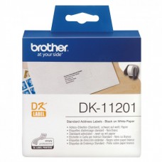 Brother DK-11201 standarta adrešu uzlīmes 29*90mm 400gab.