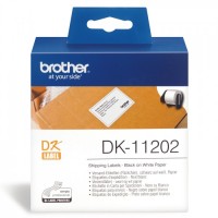 Brother DK-11202 preču iepakojuma uzlīmes 62*100mm, 300gab.