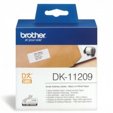 Brother DK-11209 mazās adrešu uzlīmes 29.62mm 800 gab.