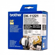 Brother DK-11221 kvadrātveida uzlīmes 23mm, 1000gab.