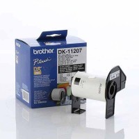 Brother DK-11207 CD/DVD uzlīme, 58 mm diametrs/ 100 gab/ plēve
