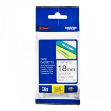 Brother TZE-141 uzlīmju lente melns uz caurspīdīga 18mm x 8 metri