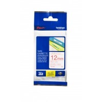 Brother TZE-232 uzlīmju lente sarkans uz balta 12mm x 8 metri