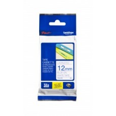 Brother TZE-233 uzlīmju lente zils uz balta 12mm x 8 metri