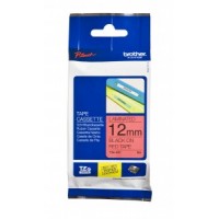 Brother TZE-431 uzlīmju lente melns uz sarkana 12mm x 8 metri