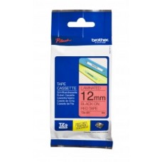 Brother TZE-431 uzlīmju lente melns uz sarkana 12mm x 8 metri