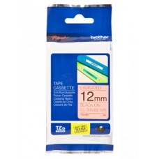 Brother TZE-B31 uzlīmju lente melns uz spilgti oranža 12mm x 8 metri