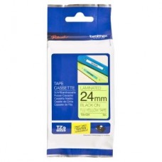 Brother TZE-C51 uzlīmju lente melns uz spilgti dzeltena 24mm x 8 metri