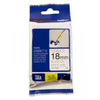 Brother TZE-FX241 uzlīmju lente flexible melns uz balta 18mm x 8 metri