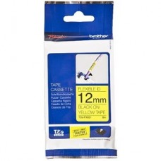 Brother TZE-FX631 uzlīmju lente flexible melns uz dzeltena 12mm x 8 metri