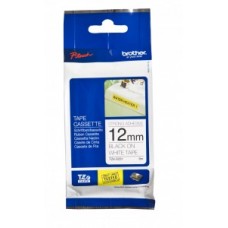 Brother TZE-S231 uzlīmju lente strong melns uz balta 12mm x 8 metri