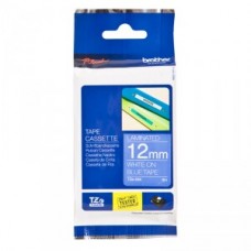 Brother TZE-535 uzlīmju lente balts uz zila 12mm x 8 metri