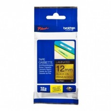 Brother TZE-PR831 uzlīmju lente melns uz premium zelta, 12mm