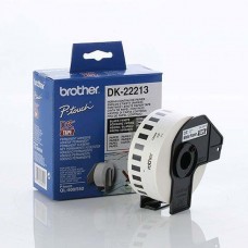 Brother DK-22113 Līmplēve, melns uz caurspīdīga 62mm*15.24m