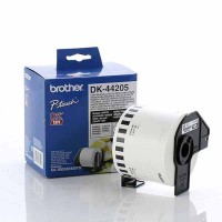 Brother DK-44205 Papīra uzlīmju lente 62mm*30.48m/ balta/viegli līpoša