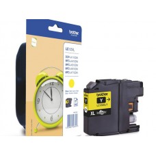 BROTHER LC125XLY dzeltenas tintes kasete 1200 izdrukām, 13.1 ml