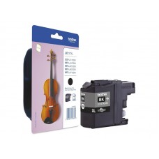 BROTHER LC127XLBK melnas tintes kasete 1200 izdrukām, 27.4 ml