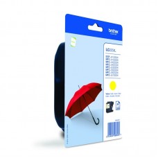 BROTHER LC225XLY dzeltenas tintes kasete 1200 izdrukām, 11.8 ml