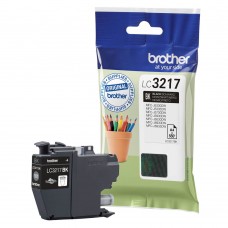 BROTHER LC3217BK melna tintes kasete 550 izdrukām
