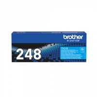 BROTHER TN-248C TONERIS ZILS 1`000 LAPĀM (HLL3220, DCP-L3560, MFC-L8390)