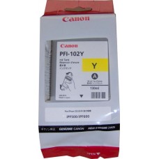 Canon PFI-102Y Yellow tintes kasete, 130ml