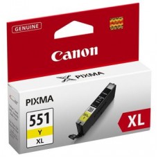 CANON CLI-551XL YELLOW, 11ml tinte