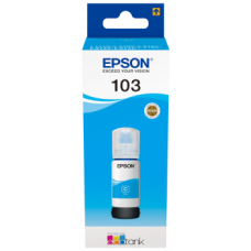 EPSON 103 ECOTANK Cyan tinte, 65.0 ml, 7.500 izdrukām