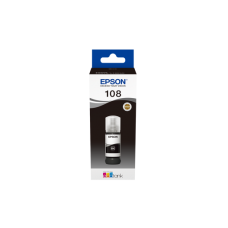 EPSON 108, EcoTank sērijas tinte, Black, 70 ml