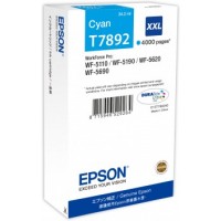 EPSON T7892 XXL Cyan tinte, 34.2 ml, 4.000 izdrukām