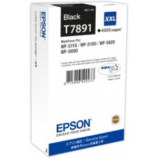 EPSON T7891 XXL Black tinte, 65.1 ml, 4.000 izdrukām