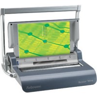Fellowes QUASAR Wire Binder (52241), iesiešanas iekārta metāla spirālēm, solis 3:1, 34 rinķi