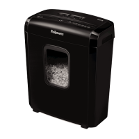 Fellowes PowerShred 6M Mini-Cut smalcinātājs OFFICE, 4631101