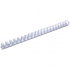 Fellowes plastmasas spirāles 10mm, A4 formāta, baltas (53458), 100 gab.
