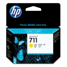 HP 711 Yellow tintes kasete, 30 ml (CZ132A)