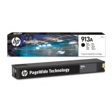 HP 913A Black toneris, paredzēts 3.500 izdrukām