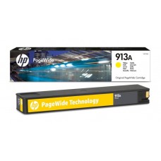 HP 913A Yellow toneris, paredzēts 3.000 izdrukām