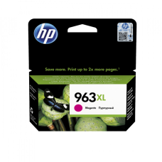 HP 963XL Magenta tintes kasete, paredzēts 1.600 izdrukām